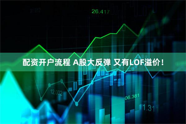 配资开户流程 A股大反弹 又有LOF溢价！